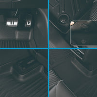 TPE 3D Moulded Floor Mats Suitable For BYD Shark 6 2024+ All-Weather Liners