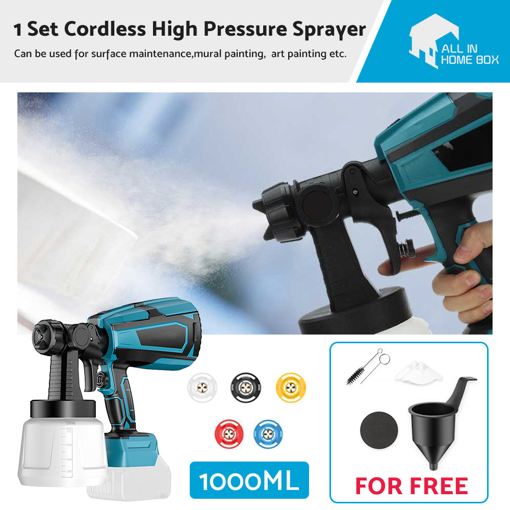 {{ Cordless High Pressure Spray Gun Airless Paint Sprayer For Makita Battery }} - Buy Car Parts Online at {{ Kaka Auto Parts }}.