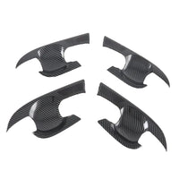 Carbon Fiber Door Handle Cover  and  Bowl Cup Surround Kit Suitable For Toyota Camry