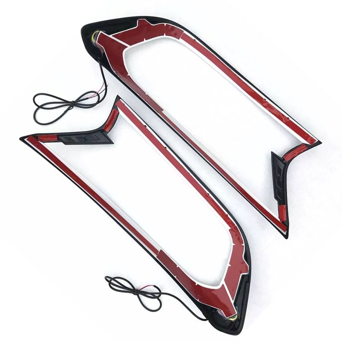 2x White Led Headlight Covers Suitable For Ford Ranger Wildtrak 2015-2020