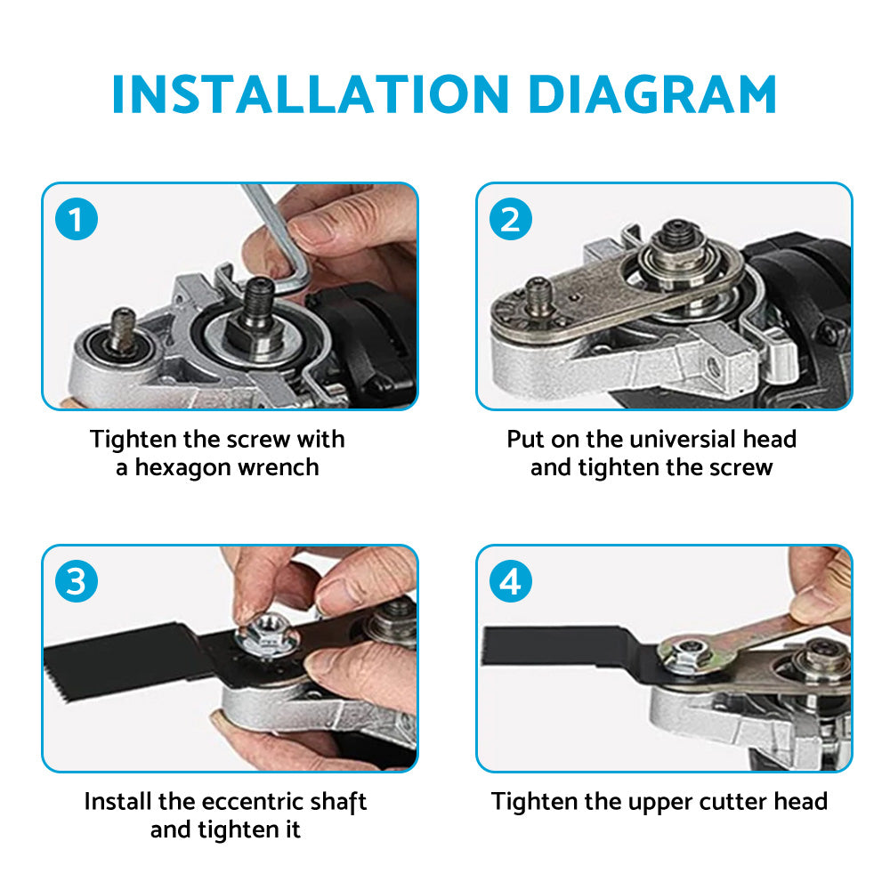 Conversion Head Adapter for 100 Type Angle Grinder Cutting Polisher to Electric