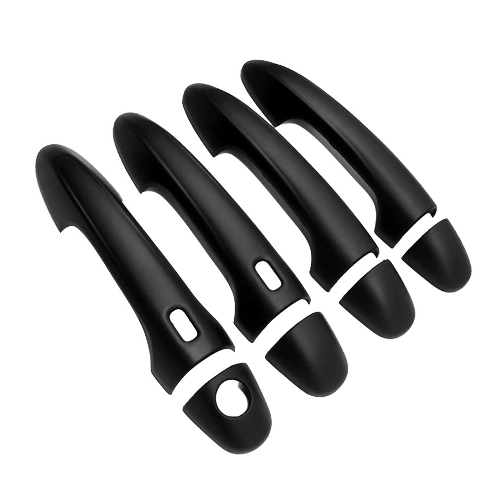 {{ 4PCS Door Handle Cover Matte Black Suitable For Toyota Hilux N80 2015-2021 }} - Buy Car Parts Online at {{ Kaka Auto Parts }}.