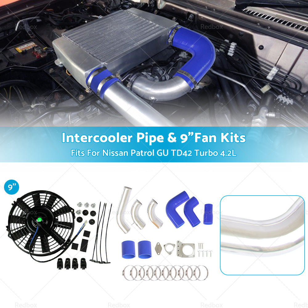 {{ Intercooler Pipe Hose Kits For 2003-2007 Nissan Patrol GU TD42 Turbo 4. 2L }} - Buy Car Parts Online at {{ Kaka Auto Parts }}.