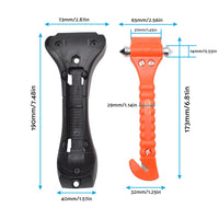 Car Emergency Hammer Window Glass Breaker Seat Belt Cutter Safety Escape Tool