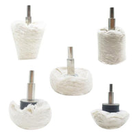 Polishing Buffing Pad Mop Wheel Drill Kit 5PCS Suitable For Aluminum & Stainless Manifold