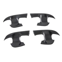 Carbon Fiber Door Handle Cover  and  Bowl Cup Surround Kit Suitable For Toyota Camry