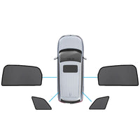 {{ Magnetic Mesh Sun Blind Shades Suitable for Audi Q7 SQ7 2015-2025 On Front/Rear }} - Buy Car Parts Online at {{ Kaka Auto Parts }}.