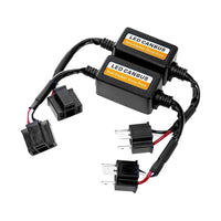 2x H4 LED Headlight Canbus Error Free Anti-Flicker Resistor Canceller Decoder ST