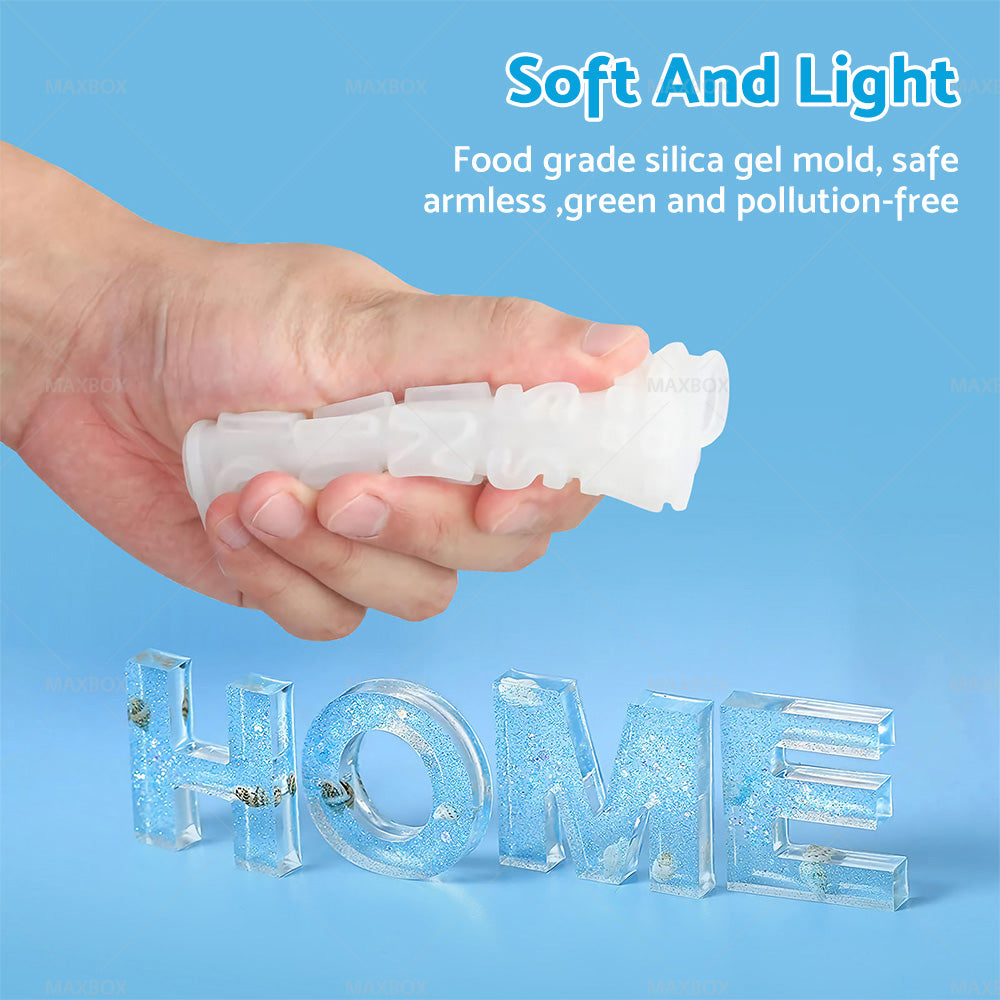 {{ Alphabet Epoxy Resin Mold Letter Number Silicone Mould Keychain Tassel Pin Vise }} - Buy Car Parts Online at {{ Kaka Auto Parts }}.