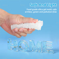 {{ Alphabet Epoxy Resin Mold Letter Number Silicone Mould Keychain Tassel Pin Vise }} - Buy Car Parts Online at {{ Kaka Auto Parts }}.