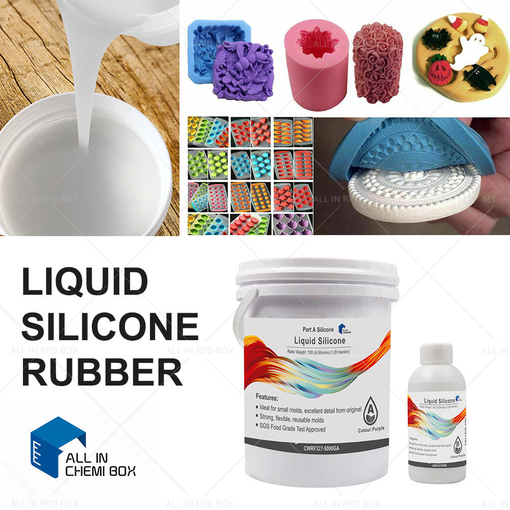 {{ SH25 Liquid Silicone Rubber Mould Making Kit 100 3 Mix - 1Kg 2Kg 5Kg 10Kg Blue }} - Buy Car Parts Online at {{ Kaka Auto Parts }}.