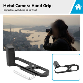 compare product Metal Camera Hand Grip Holder Arca Swiss Plate Bracket Suitable For Leica Q2