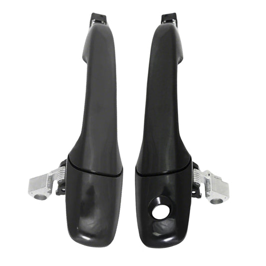 2x Front Exterior Door Handles LH+RH Suitable For Mazda 5 CX-7 CX-9 2007-2017