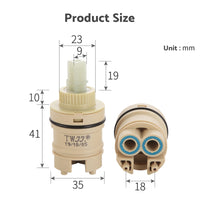 {{ 35mm Ceramic Tap Cartridge Mixer Shower Bathroom Tap Replacement AU }} - Buy Car Parts Online at {{ Kaka Auto Parts }}.