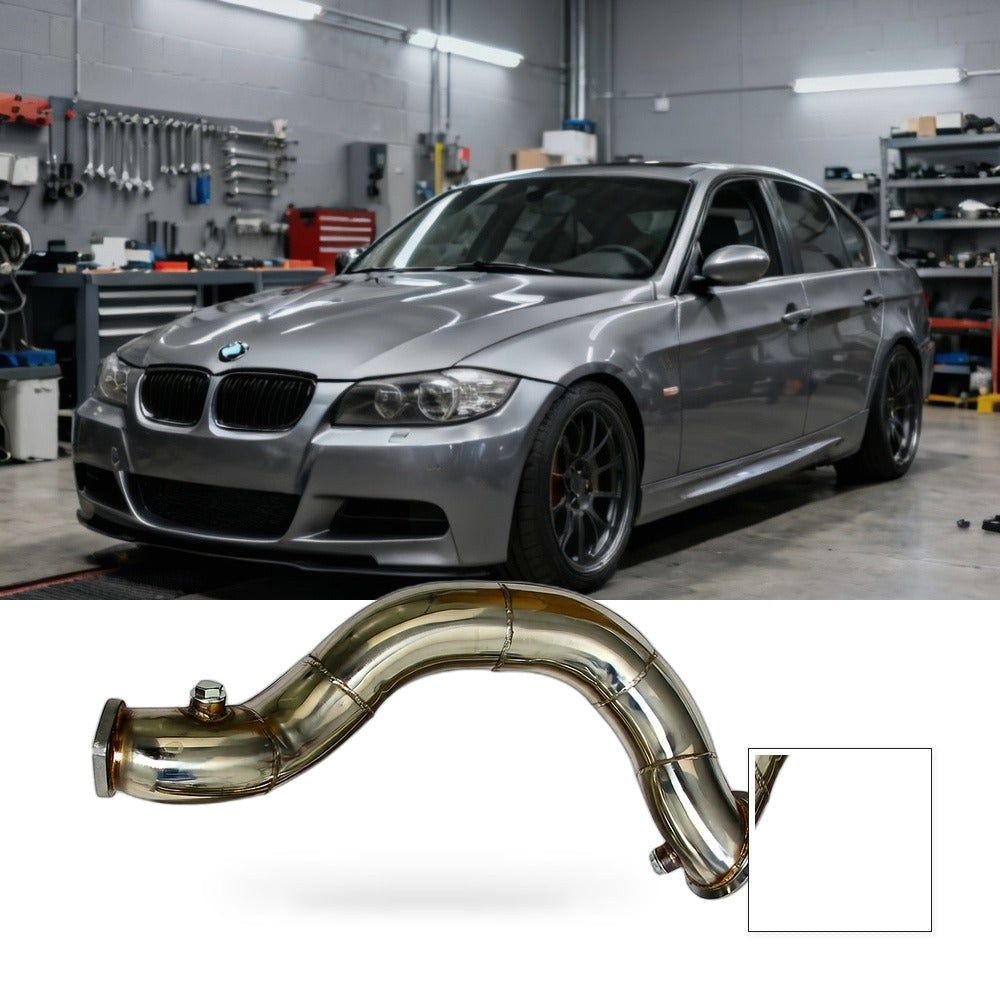 Exhaust Downpipe Suitable for BMW 3 Series E90 E91 E92 E93 N54B30 MT001110 - BG1