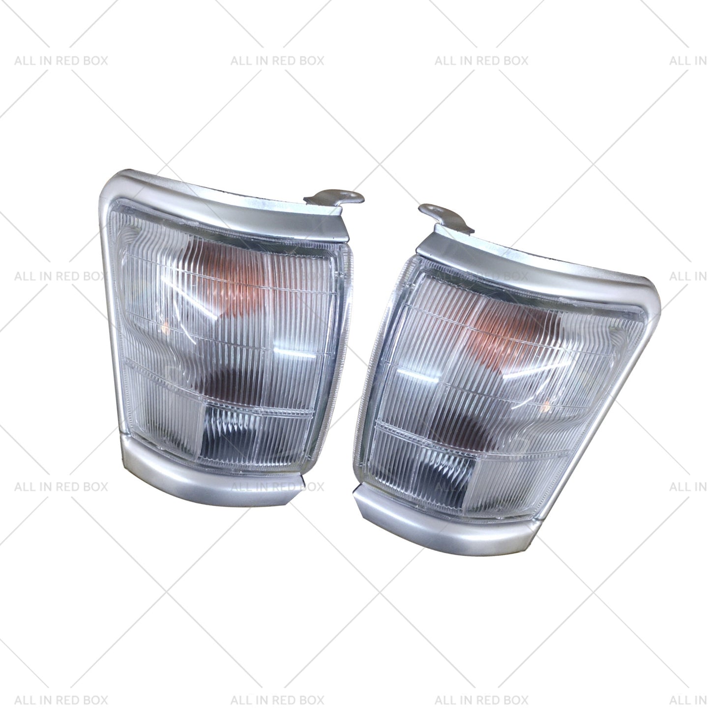 {{ Pair Clear Corner Indicator Blinker Park Lights Suitable for 97-01 Toyota Hilux }} - Buy Car Parts Online at {{ Kaka Auto Parts }}.