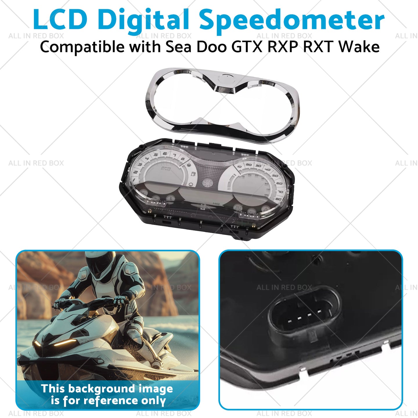{{ 278002270 LCD Digital Speedometer Suitable for Sea Doo GTX RXP RXT Wake 06-11 }} - Buy Car Parts Online at {{ Kaka Auto Parts }}.