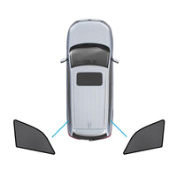 {{ Magnetic Mesh Sun Blind Shades Suitable for Audi Q7 4LB 06-15 On Front/Rear }} - Buy Car Parts Online at {{ Kaka Auto Parts }}.