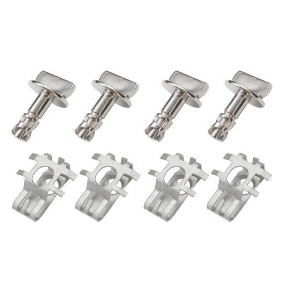4x Engine Shield Cover Thumb Pins And Nuts Suitable For Ford F-150 Edge Explorer