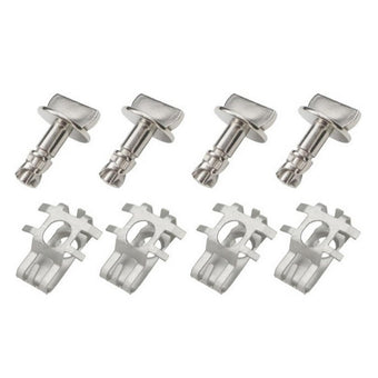 compare product 4x Engine Shield Cover Thumb Pins And Nuts Suitable For Ford F-150 Edge Explorer