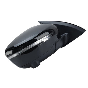 compare product Right Gloss Black 13Pin Mirror with Camera Suitable for Nissan Qashqai J11 14–20