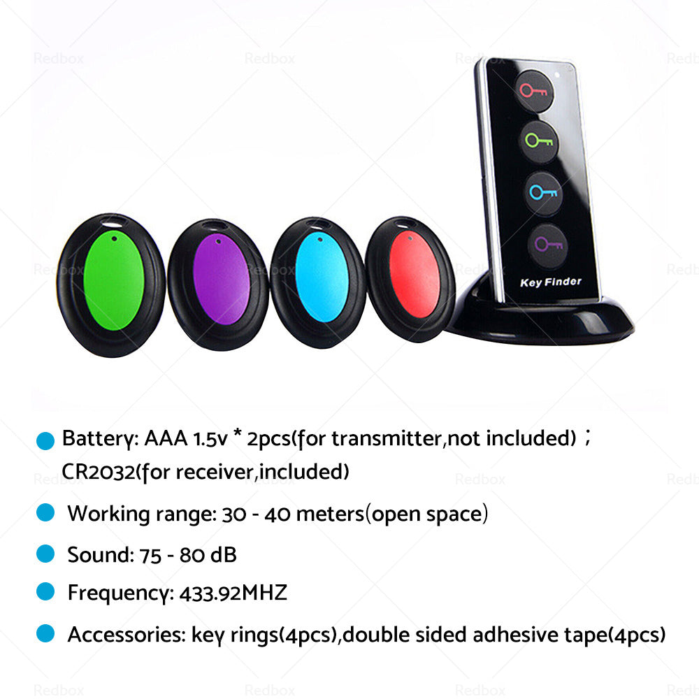 {{ Wireless Key Finder RF Item Locator Item Tracker Support Remote Control }} - Buy Car Parts Online at {{ Kaka Auto Parts }}.