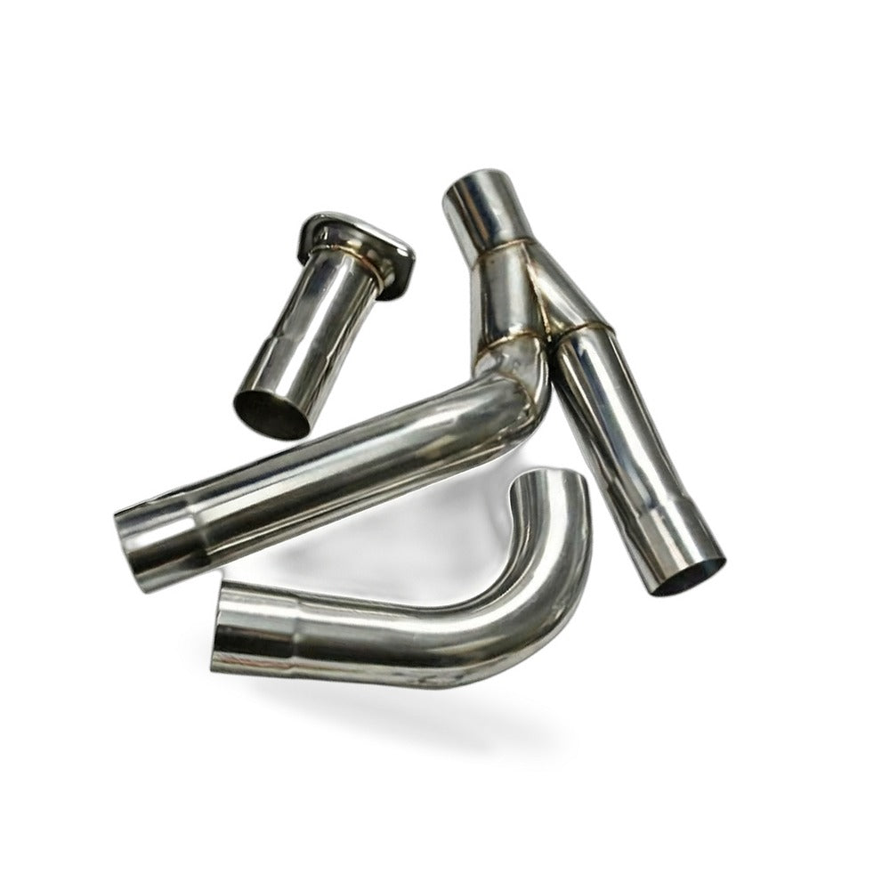 Exhaust Manifold Header with Y-Pipe Suitable for Chevy GMC Silverado Sierra 1500 - BD3