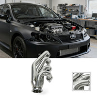 Turbo Exhaust Manifold Headers Kit Suitable for GM LS1 LS6 LSX V8 T3 T4 to 3.0 - BG1