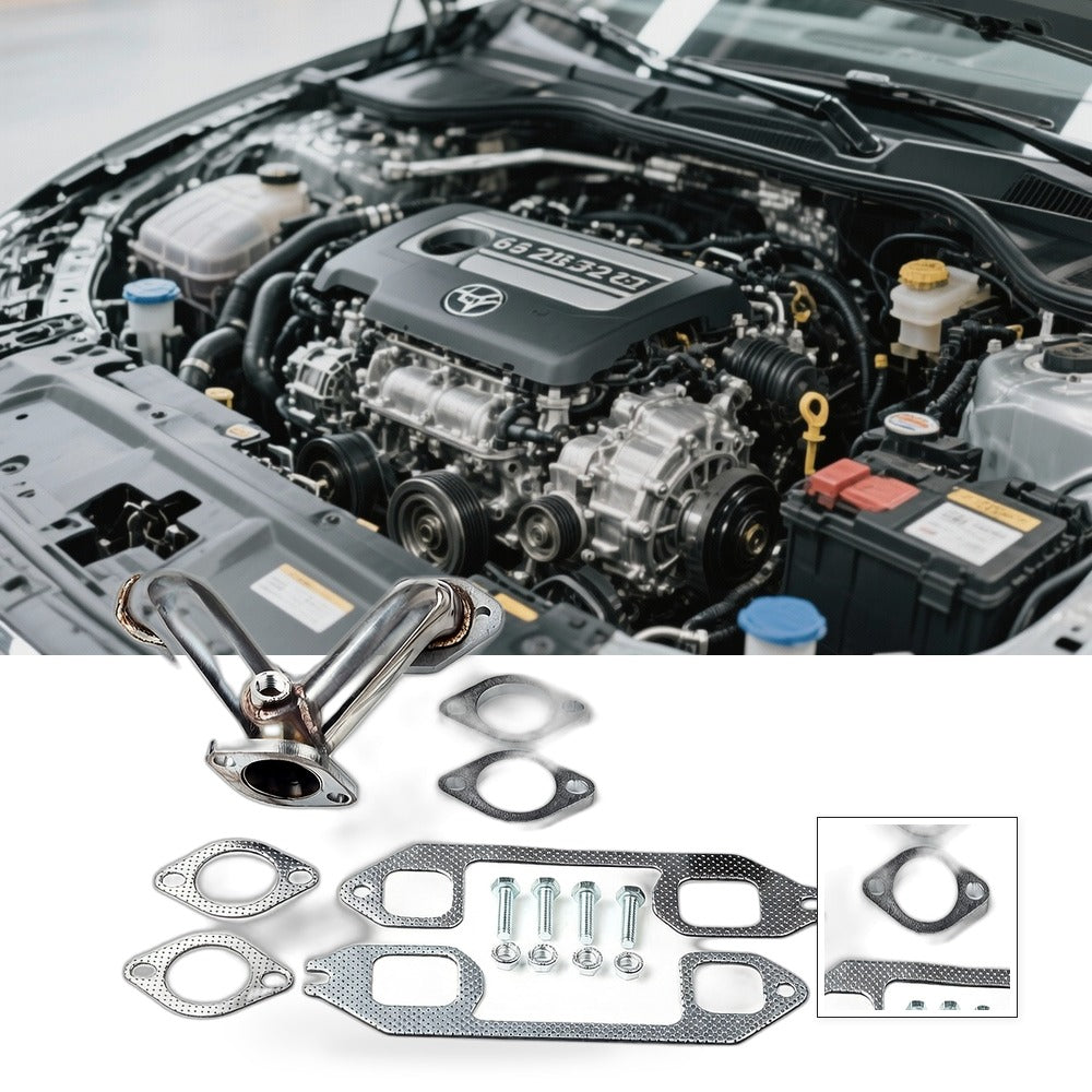 Exhaust Headers Suitable for Chevy 6 Cylinder 216 235 261 1937-1962 - BG1