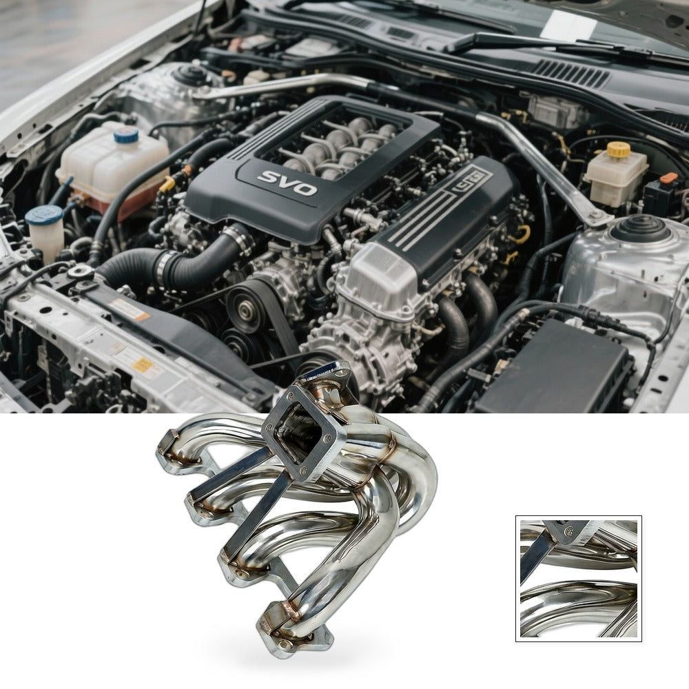 Exhaust Header Turbo Manifold Suitable for Ford Mustang SVO Thunderbird XR4Ti - BG1