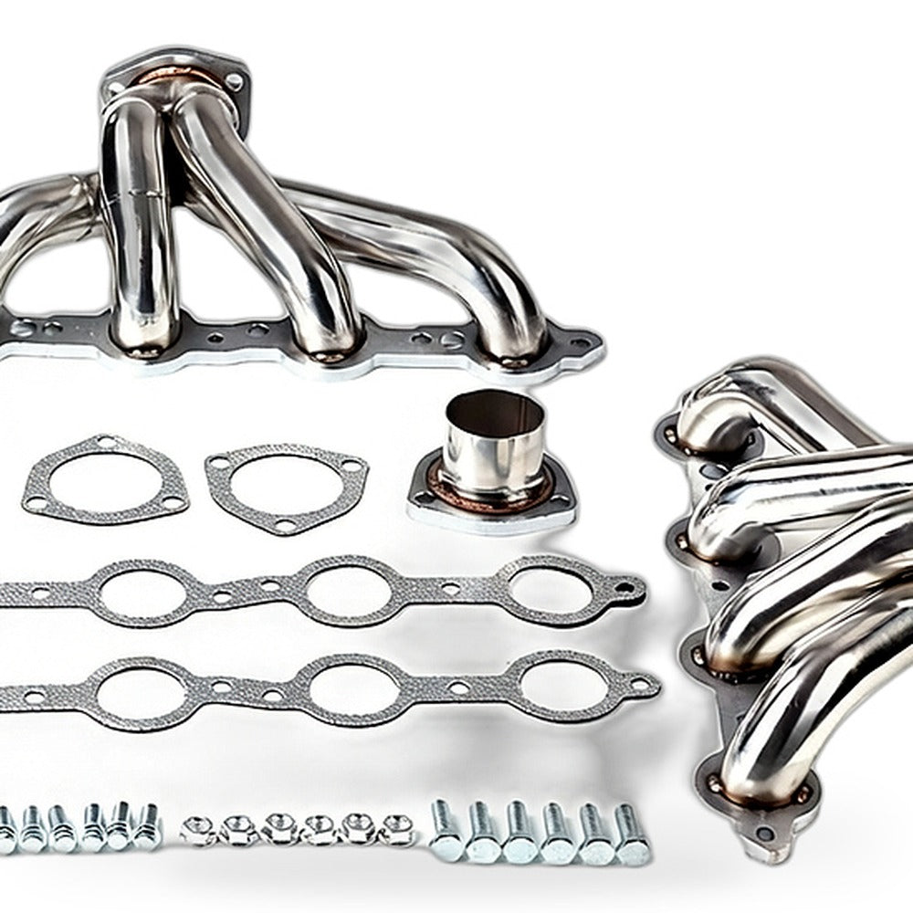 Exhaust Header Suitable for Chevy LS1 LSX Swap 350 Eng Shorty Stainless Block - XQ1