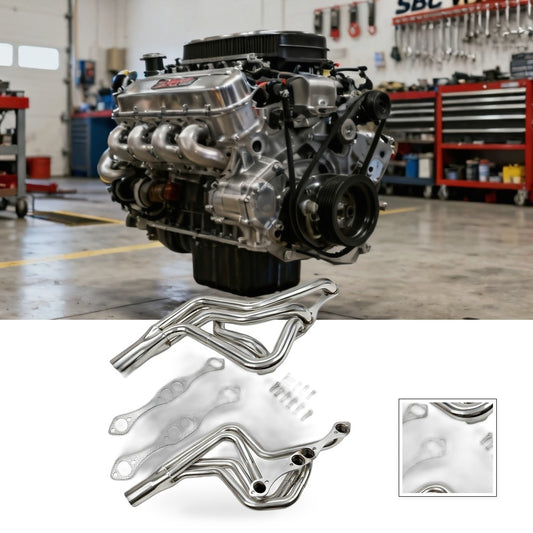 Exhaust Manifold Headers Suitable for SBC 267-400 V8 1970-1987 MT001028