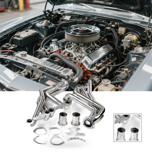 Exhaust Manifold Suitable for Chevy 283 302 305 307 327 350 400 Small Block
