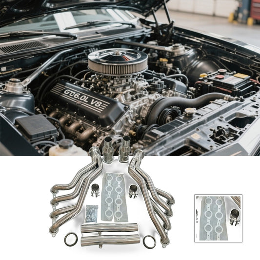 Exhaust Header Suitable for 05-06 Pontiac GTO 6.0L V8 MT001007 EH28137
