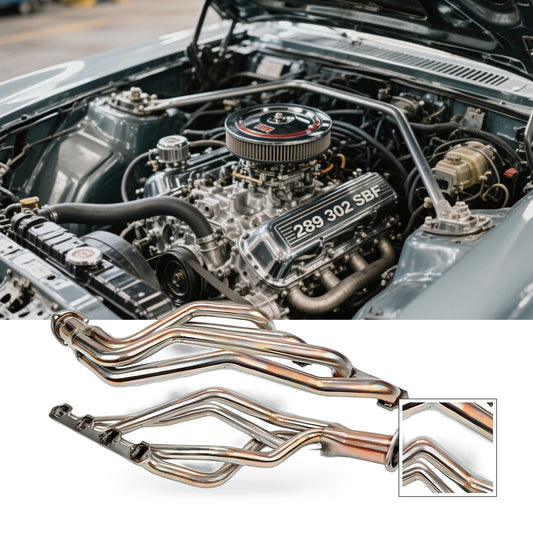 Exhaust Manifold Header Suitable for Ford Mustang 1964-1970 289 302 351 SBF