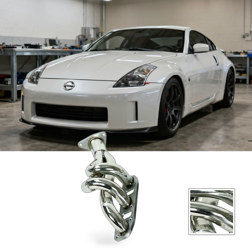 Exhaust Header Suitable for Nissan 350Z 370Z Infiniti G35 G37 3.5L 3.7L V6 - BG1