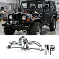 Exhaust Manifold Header Suitable for Jeep Wrangler TJ YJ 2.5L 1991-2002 MT001090 - BG1