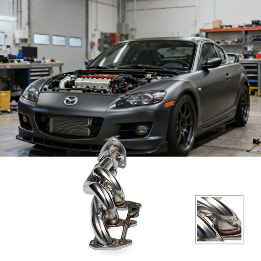 Exhaust Header Suitable for Mazda RX-8 SE3P 1.3L 2003-2011 MT001079 EH28094