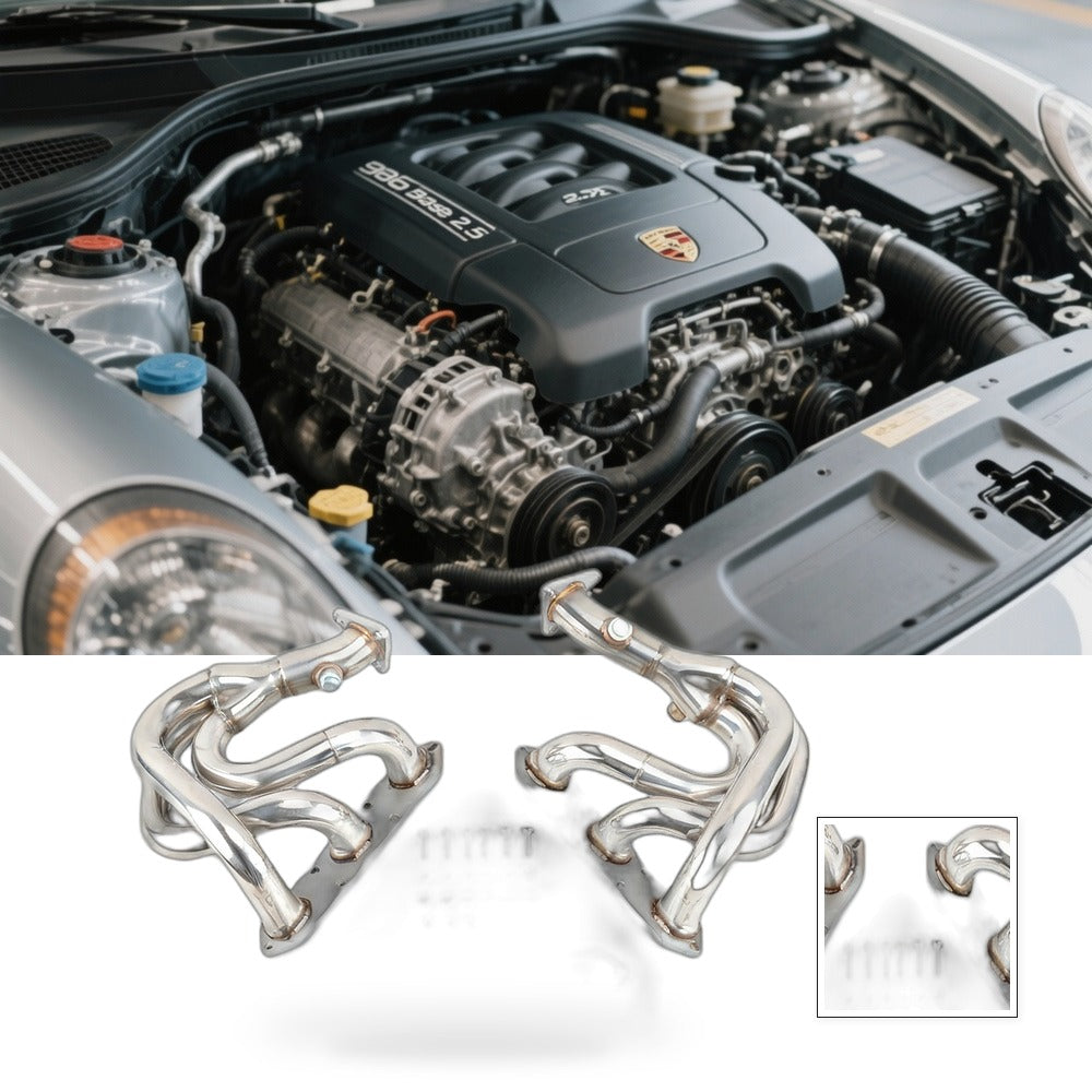Exhaust Header Suitable for Porsche 97-04 986 Boxster Base S 2.5L 2.7L MT001046 - BG1