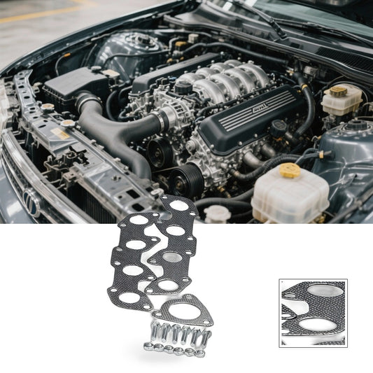 Exhaust Headers Suitable for Toyota Tundra Sequoia 4.7L V8 2000-2004