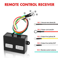{{ 12V Winch Remote Twin Handset Set Suitable For Solenoid Operated Electric Winch }} - Buy Car Parts Online at {{ Kaka Auto Parts }}.