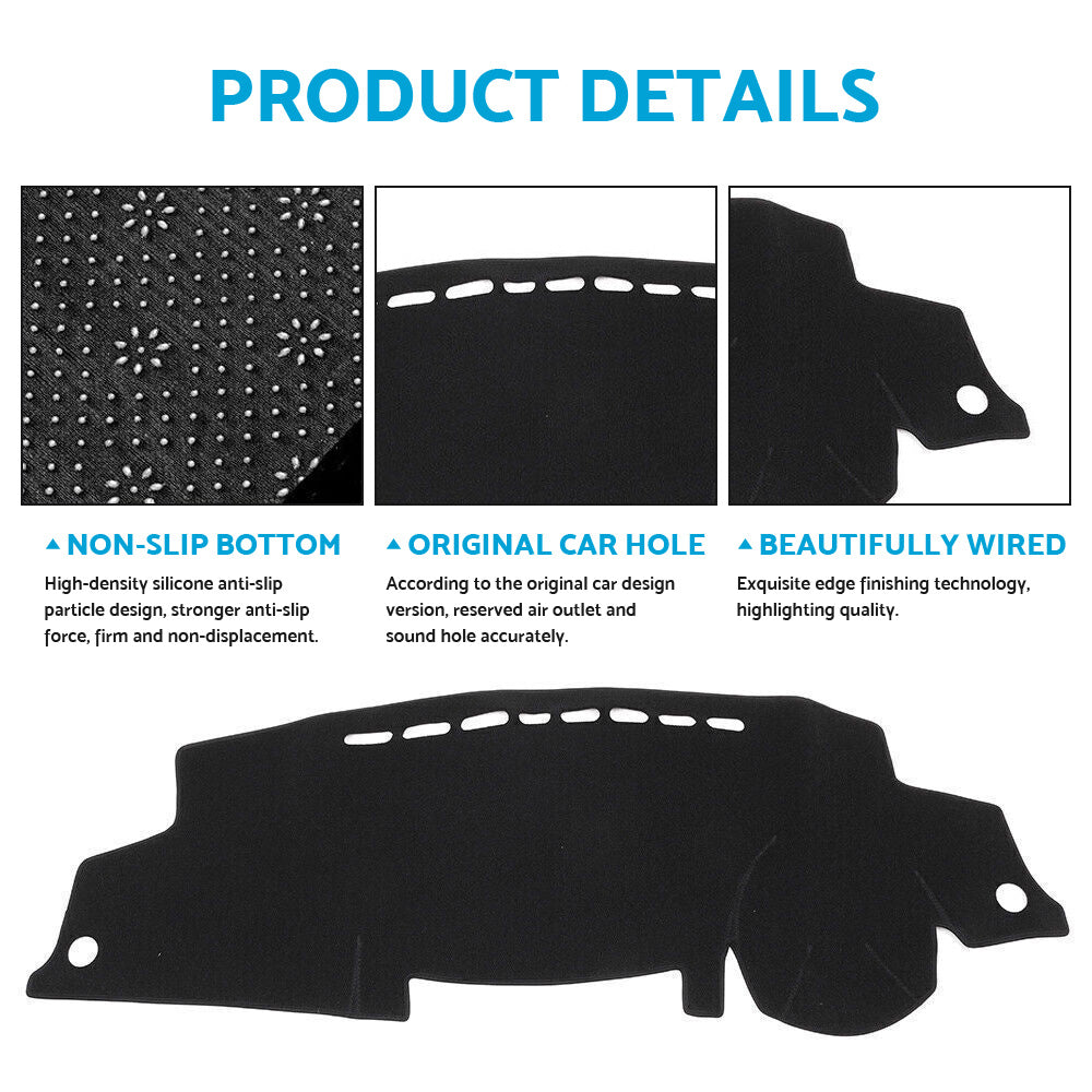 {{ Non-Slip Dash Mat Suitable For Toyota Kluger Highlander 08-13 Dashboard Cover }} - Buy Car Parts Online at {{ Kaka Auto Parts }}.