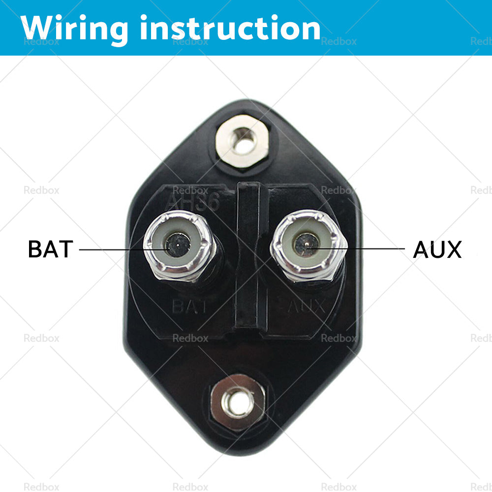 {{ 15/20/25/30/40/50A AMP Circuit Breaker Waterproof 12V 32V DC Manual Reset }} - Buy Car Parts Online at {{ Kaka Auto Parts }}.
