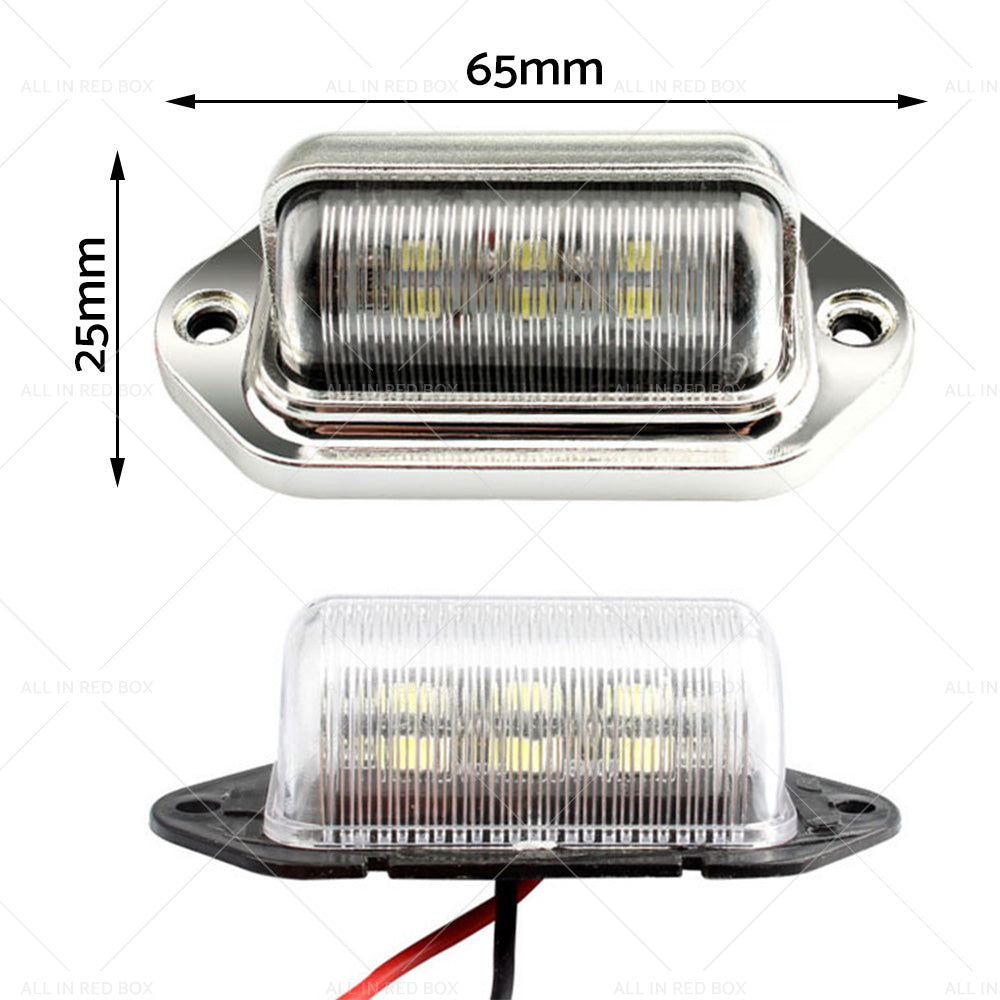 {{ 6 LED License Number Plate Light Lamps Suitable for Truck SUV Trailer Lorry }} - Buy Car Parts Online at {{ Kaka Auto Parts }}.