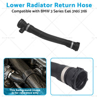 {{ 17127516416 Lower Radiator Return Hose Suitable for BMW 3 Series E46 316ti 318i }} - Buy Car Parts Online at {{ Kaka Auto Parts }}.