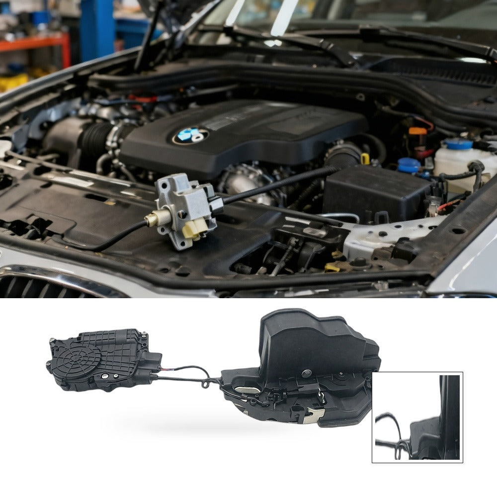 Left Front Door Lock Actuator Suitable for BMW 5 Series 6 Series X5 51217185689 - BG1