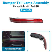 {{ Left Rear Bumper Tail Light Lamp Assembly 4M0945095 Suitable For Audi Q7 16-23 }} - Buy Car Parts Online at {{ Kaka Auto Parts }}.