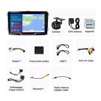 9 inch CarPlay Android 13 Head Unit Suitable for Volkswagen Polo 2010–2014