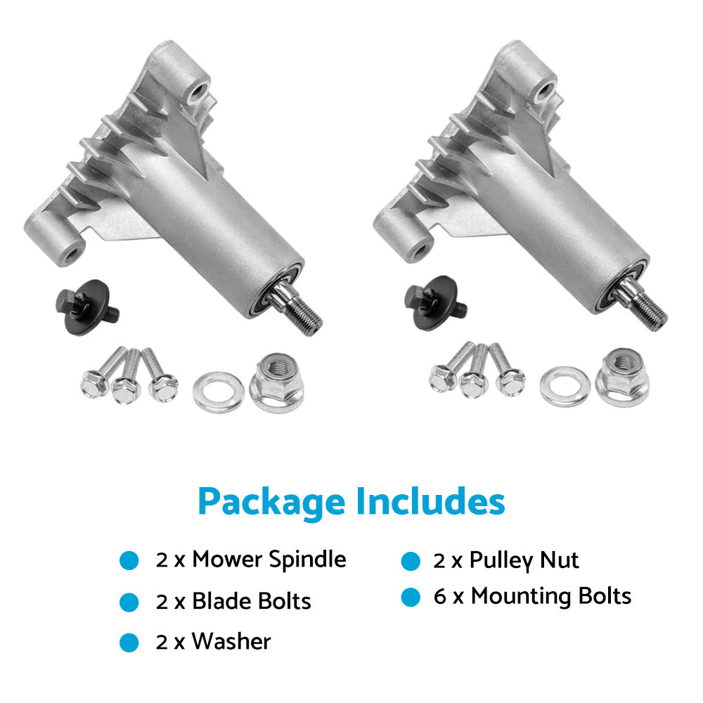 {{ 2xSpindle Assembly Suitable For Husqvarna  and  Craftsman Mowers LT1538 532 13 07-94 }} - Buy Car Parts Online at {{ Kaka Auto Parts }}.