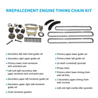 {{ Timing Chain Kit  and  Gears fit for Holden Commodore VZ VE VF 3. 6L LY7 LE0 LW2 LWR }} - Buy Car Parts Online at {{ Kaka Auto Parts }}.